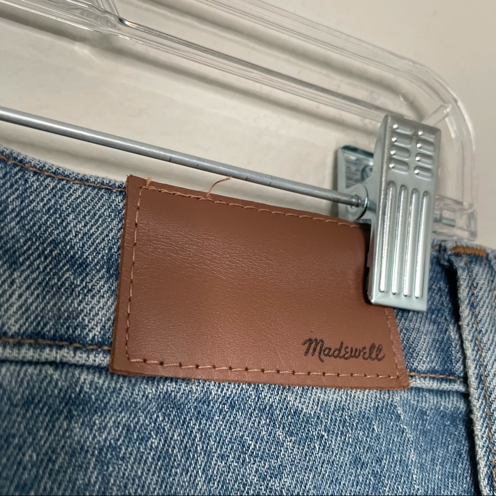 Madewell Classic Straight Leg High Rise Jeans 25 - Picture 11 of 14